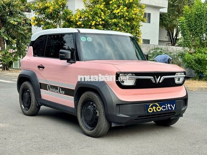 VinFast VF3 2025 - Màu hồng - 5600km - Mua pin