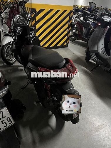 Honda Vision 2022 Cá tính Đen Đỏ 14000 km