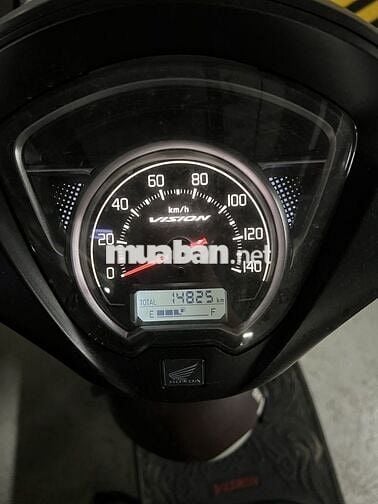 Honda Vision 2022 Cá tính Đen Đỏ 14000 km
