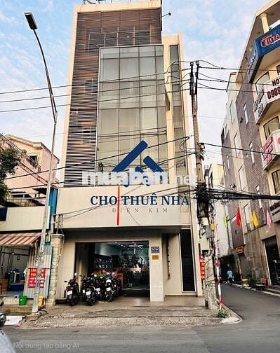 TÒA NHÀ ĐƯỜNG PHAN ĐĂNG LƯU DIỆN TÍCH: 6X20M TRỆT 4 LẦU CHO THUÊ