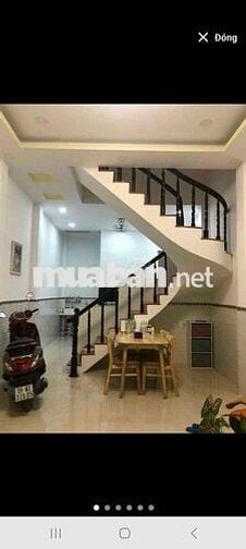 💫Cần Bán nhà 1trệt 1lầu 2pn 2wc 1bếp DT 4X11 Sổ hoàn công