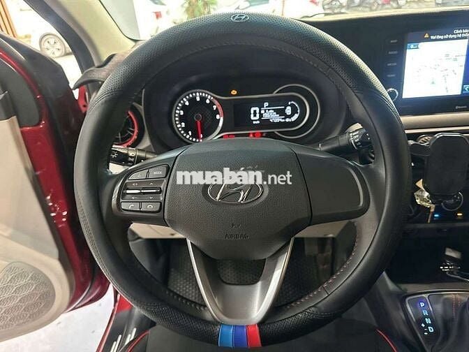 Hyundai i10 2022 Sedan 1.2AT,màu đỏ,47.000 km