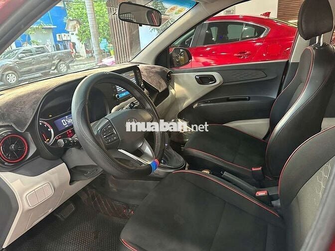 Hyundai i10 2022 Sedan 1.2AT,màu đỏ,47.000 km