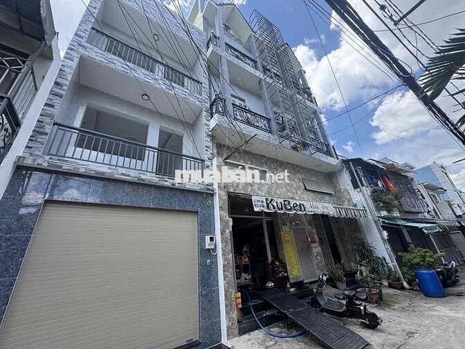 Bán nhà 3 tầng hẻm xe hơi Tân Phú giảm sâu