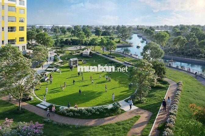 Căn góc 3PN, view sông SG, MT QL 13.