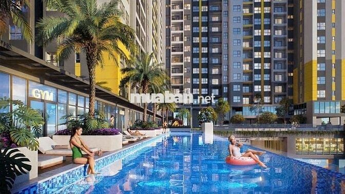 Căn góc 3PN, view sông SG, MT QL 13.