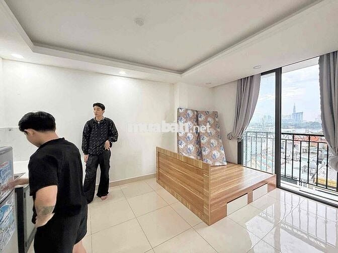 STUDIO BAN CÔNG FULL NỘI THẤT NGAY CẦU TÂN THUẬN , KCX , ĐH UFM Q7