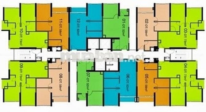 THE PARK RESIDENCE BÁN CĂN 2PN 2WC 73m2 3,15tỷ