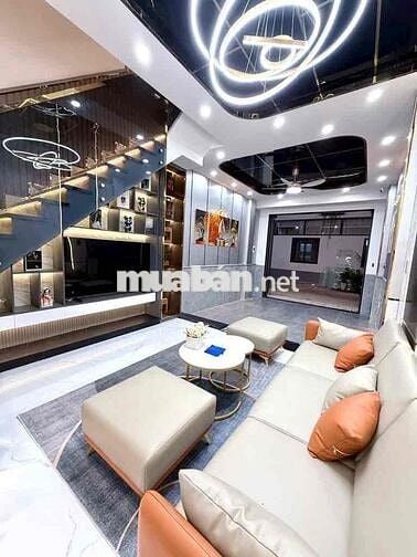 55m2  - Khu phân lô Sài Gòn mới-NỘI THẤT CAO CẤP