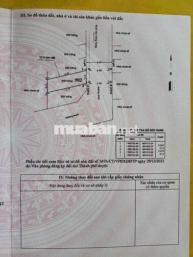 Bán đất 51m2 đường thông xe tải phường Thạnh Xuân