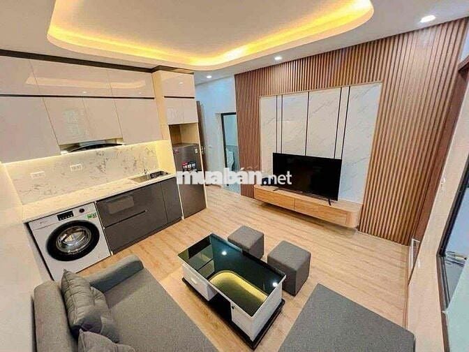 Tập thể Tân Mai 2 thoáng 55m2, 2 ngủ ô tô đỗ, sổ riêng, tặng nội thất