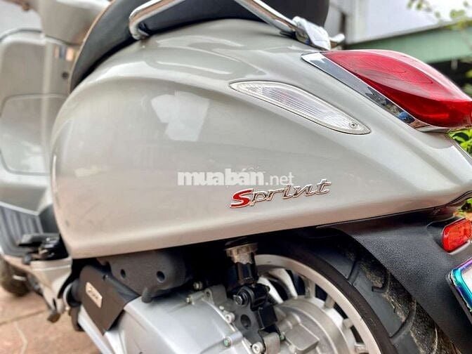 VESPA SPRINT ABS 125Fi Đèn Vuông 2016 Xám Xj Măng