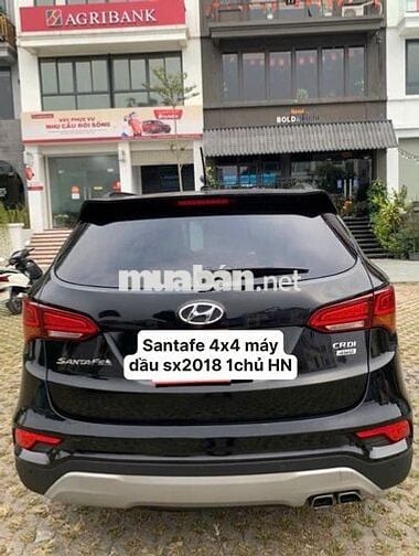 Hyundai SantaFe 2.2 L 4WD Full Dầu 2018