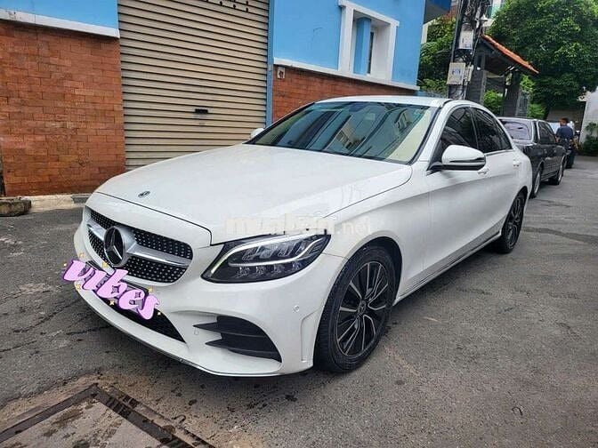 Mercedes-Benz C200 Xăng Điện Trắng