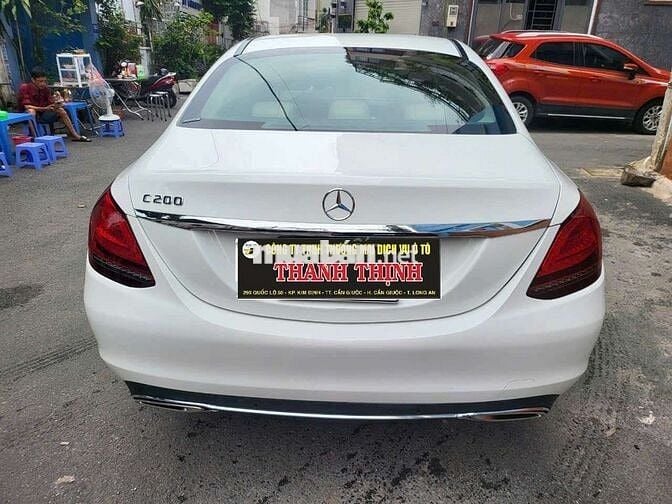 Mercedes-Benz C200 Xăng Điện Trắng