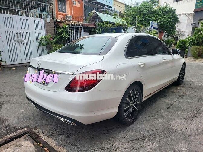 Mercedes-Benz C200 Xăng Điện Trắng