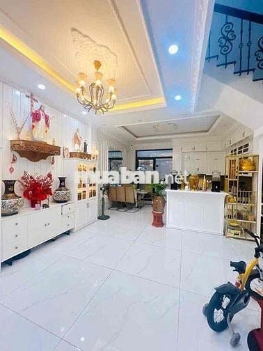 BÁN NHÀ LÊ VĂN QUỚI - 5,5M X 16M - 4 TẦNG - HẺM NHỰA 6M - GIÁ 6,85 TỶ