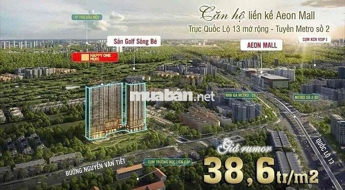 Căn hộ 1PN (có thể chia làm 2PN) dân cư hiện hữu sẵn.