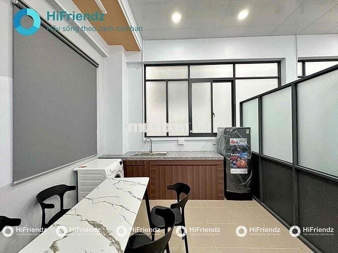 STUDIO 1PN TÁCH BẾP RỘNG THOÁNG, CÓ BANCOL, ĐẦY ĐỦ NỘI THẤT NHƯ ẢNH