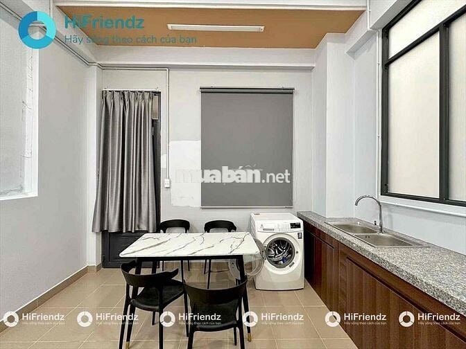 STUDIO 1PN TÁCH BẾP RỘNG THOÁNG, CÓ BANCOL, ĐẦY ĐỦ NỘI THẤT NHƯ ẢNH