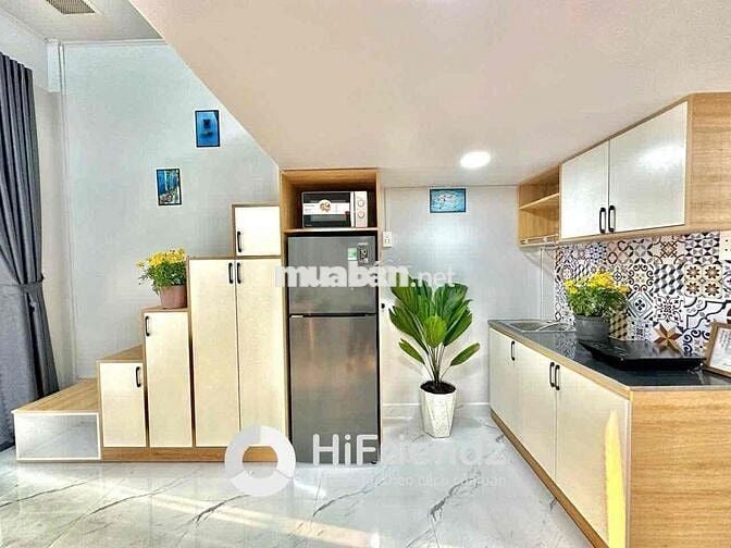 Cho Thuê CH Có Gác Full NT Ban Công Rộng Thoáng Sát Cầu Thị Nghè