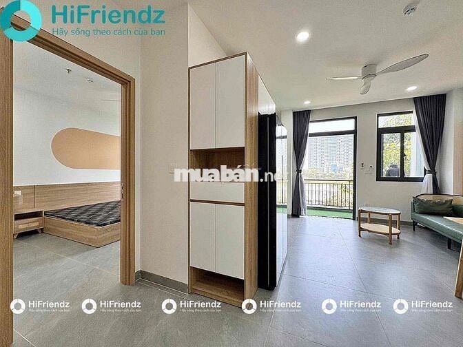 Cho Thuê Căn Hộ 1PN Mới 100% Full NT Sát Hutech - Ngay Hàng Xanh