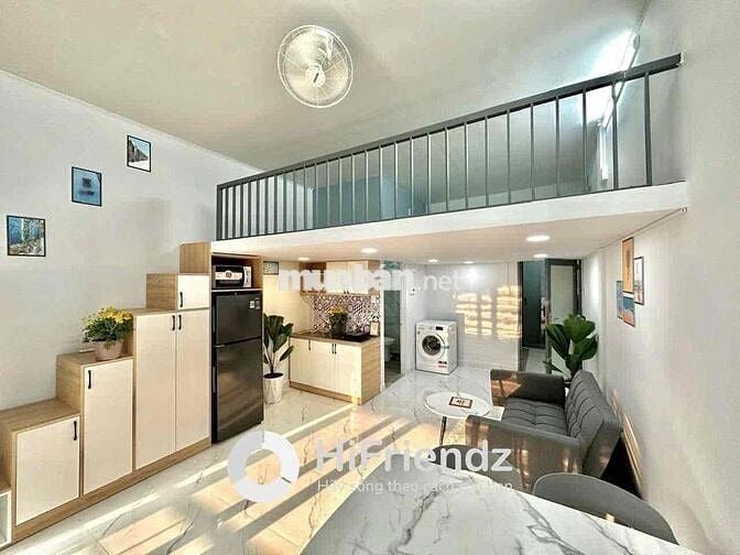 Cho Thuê CH Có Gác Full NT Ban Công Rộng Thoáng Sát Cầu Thị Nghè