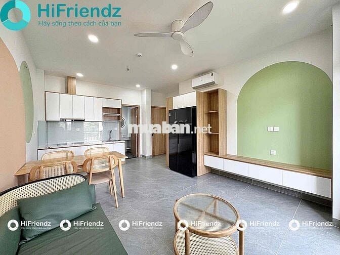 Cho Thuê Căn Hộ 1PN Mới 100% Full NT Sát Hutech - Ngay Hàng Xanh