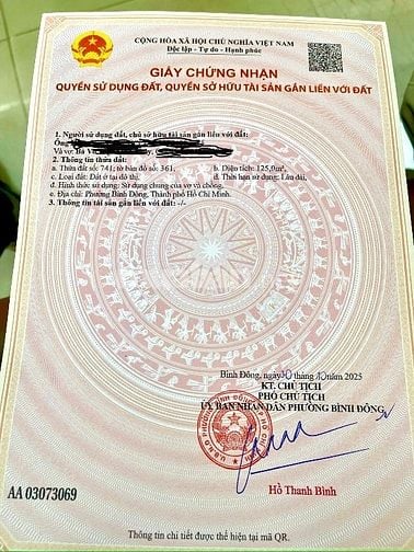 Đất nền khu dân cư chợ đầu mối Bình Điền