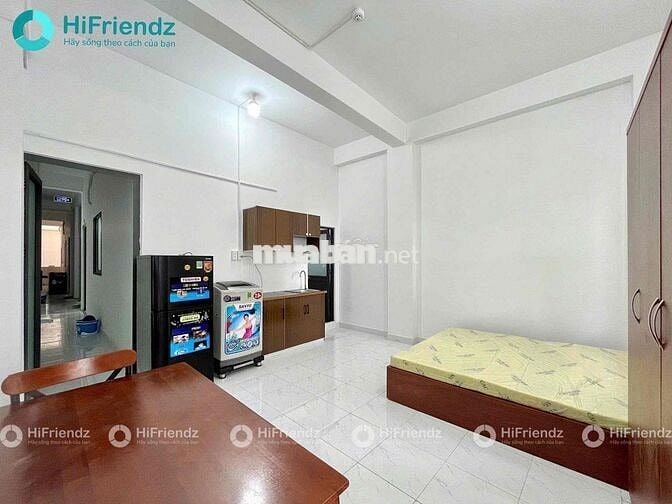 🏡 CĂN HỘ MINI 25M2 BANCOL FULL NÔI THẤT MÁY GIẶT RIÊNG THANG MÁY