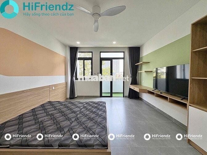 Cho Thuê Căn Hộ 1PN Mới 100% Full NT Sát Hutech - Ngay Hàng Xanh