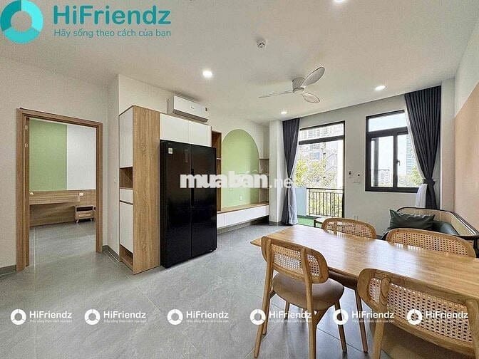 Cho Thuê Căn Hộ 1PN Mới 100% Full NT Sát Hutech - Ngay Hàng Xanh