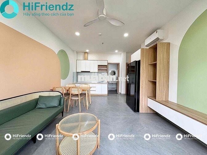 Cho Thuê Căn Hộ 1PN Mới 100% Full NT Sát Hutech - Ngay Hàng Xanh