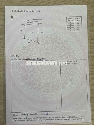 EM cần bán Lô đất sổ riêng thổ cư full - hẻm xe hơi 7c