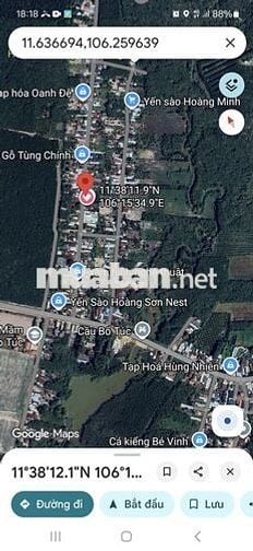 CẦN BÁN ĐẤT CHÍNH CHỦ – ẤP ĐÔNG LỢI, XÃ TÂN ĐÔNG, TÂN CHÂU, TÂY NINH