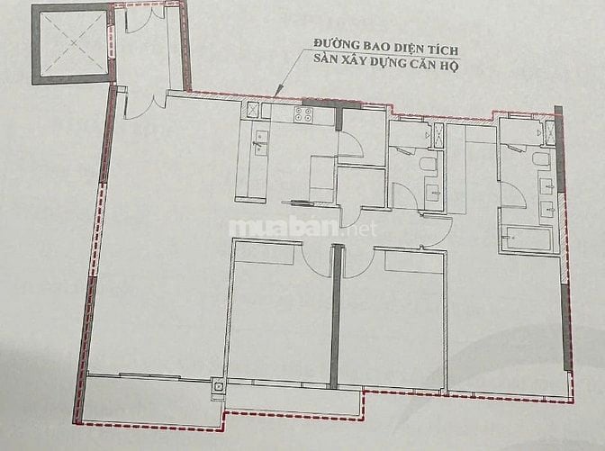 Bán căn hộ 3PN, 126m2,  giá 37.8 tỷ tại The River Thủ Thiêm, An Khánh,