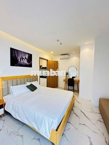 Cho thuê căn hộ 1 phòng ngủ mới keng- Có Hồ Bơi