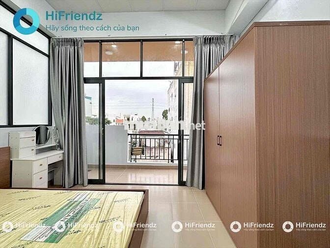 CHO THUÊ PHÒNG BAN CÔNG TÁCH BẾP FULL NỘI THẤT MÁY GIẶT RIÊNG