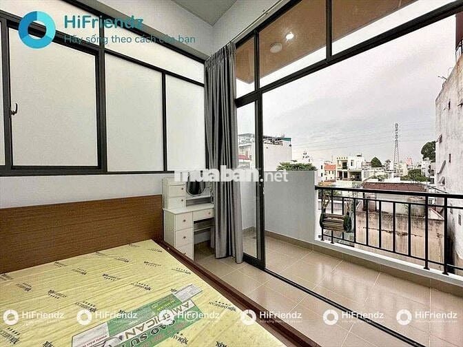 CHO THUÊ PHÒNG BAN CÔNG TÁCH BẾP FULL NỘI THẤT MÁY GIẶT RIÊNG