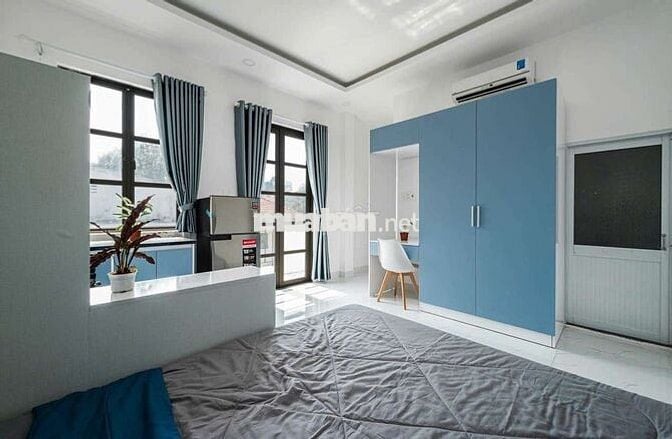 STUDIO BAN CÔNG NGUYỄN THÁI SƠN RỘNG BLUEE NGÃ 5 SÂN BAY