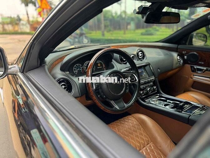 Jaguar XJL 2016 3.0L V6 Supercharged Đen
