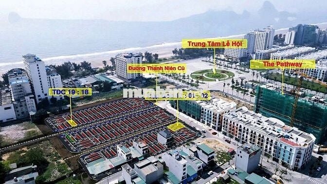 BÁN ĐẤT 2 MẶT TIỀN phố Trung Kỳ, P.Trung Sơn, TP Sầm Sơn, Thanh Hoá