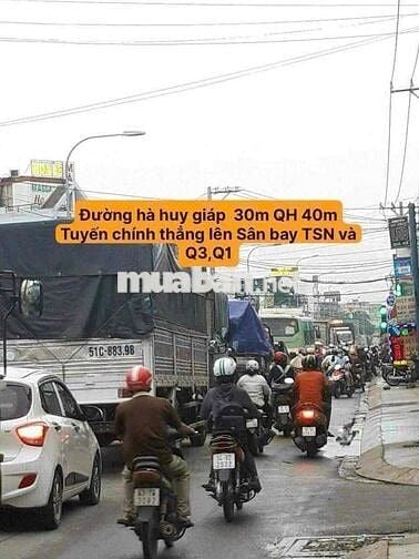 bán nhà mặt tiền đường hà huy giáp phường thạnh lộc Q12