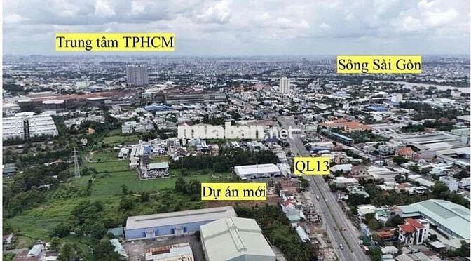 Bcons NewSky mặt tiền Quốc Lộ 13, P. Lái Thiêu, trạm Metro số 2