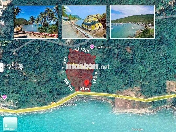 Bán 12 công taị đặc khu Hòn Sơn, kiên giang