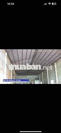 CHO THUÊ KHO xưởng.  MẶT TIỀN QUỐC LỘ 13  – TÂN ĐỊNH  Bến Cát BD
