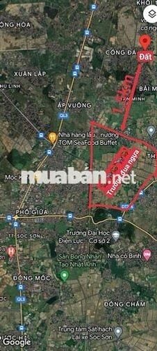 Bán đất ở Thổ Cư - Diện tích 90m2