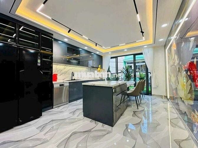 NHÀ MỚI 6P FULL NỘI THẤT MT ĐƯỜNG SỐ 14 GÒ VẤP