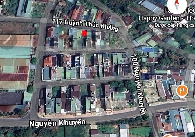 Đất mặt tiền hẻm lớn, tiện xây ở, kinh doanh.