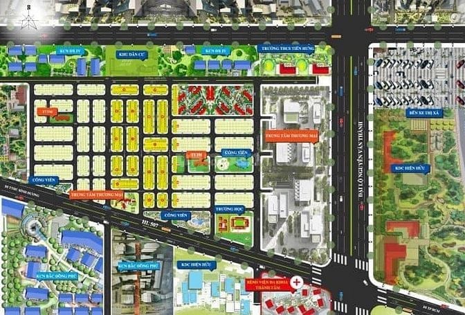 Bán lô góc 2MT khu dân cư dụ án phường Bình Phước, Dồng Nai 